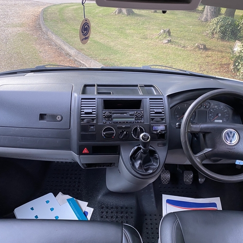 2004 VW T5 Camper Van - White - Leather - 240v/12v