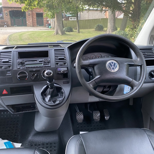 2004 VW T5 Camper Van - White - Leather - 240v/12v
