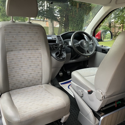 2011 (61)reg VW Transporter T5 High Top LWB T30 84TDi Camper Van 2 Berth