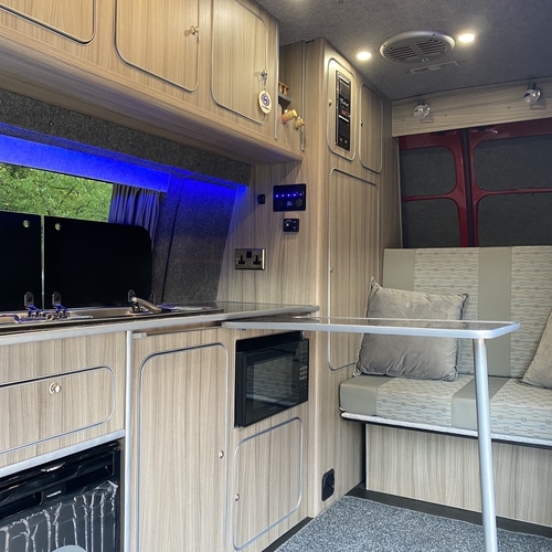 2011 (61)reg VW Transporter T5 High Top LWB T30 84TDi Camper Van 2 Berth