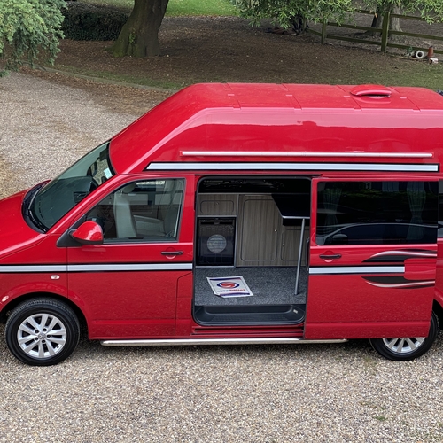 2011 (61)reg VW Transporter T5 High Top LWB T30 84TDi Camper Van 2 Berth