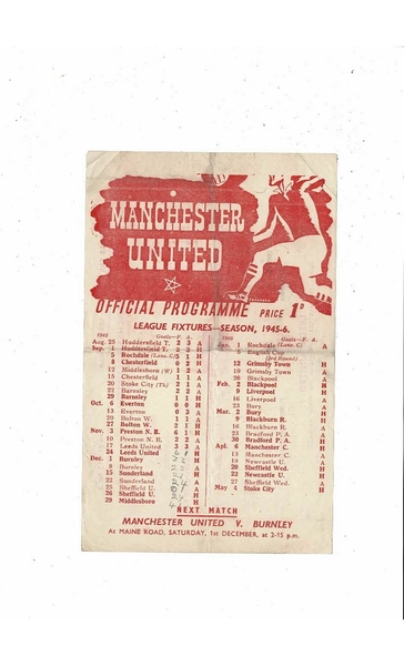 More Football Programmes listed today
