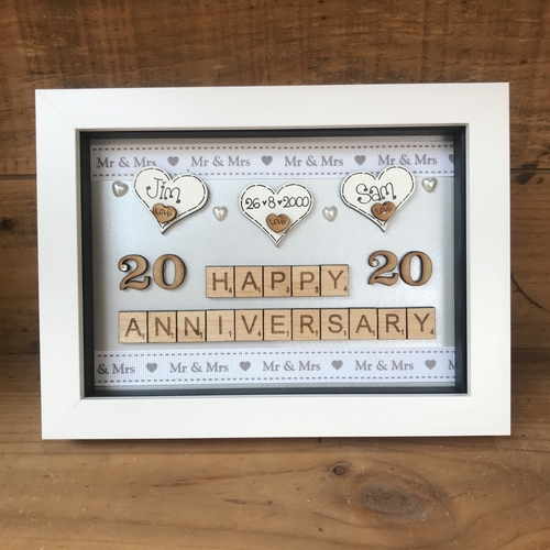6/8” HAPPY ANNIVERSARY FRAME