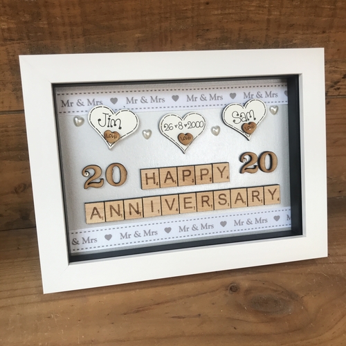 6/8” HAPPY ANNIVERSARY FRAME