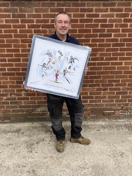 Super Bob Taylor Goal Scoring Legend