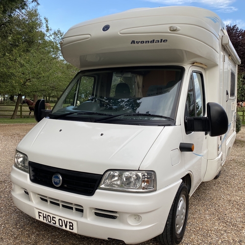 Avondale Seaspirit 4 CDS Motorhome 4 Berth Compact SWB 2005 Fiat Ducato 2.3JTD ONLY 26385 MILES