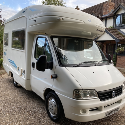 Avondale Seaspirit 4 CDS Motorhome 4 Berth Compact SWB 2005 Fiat Ducato 2.3JTD ONLY 26385 MILES