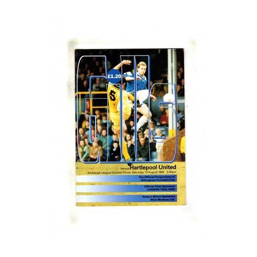 Hartlepool United Away Football Programmes