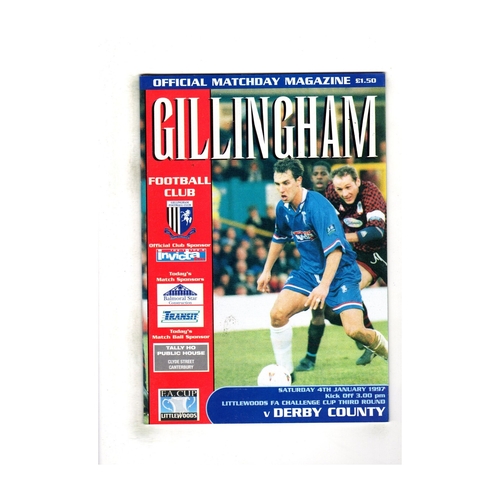 Gillingham Home Football Programmes
