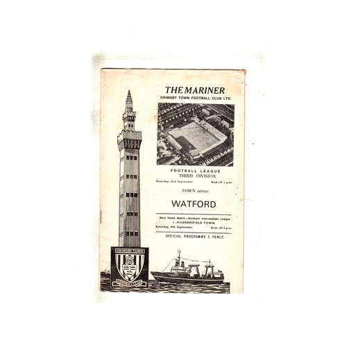 Grimsby Town Home Football Programmes