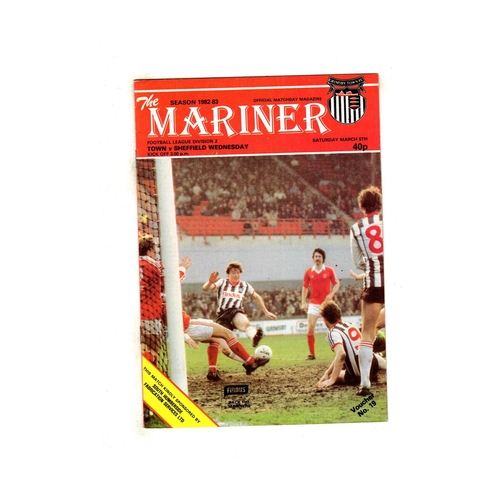 Grimsby Town Home Football Programmes