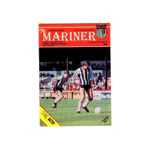 Crystal Palace Away Football Programmes