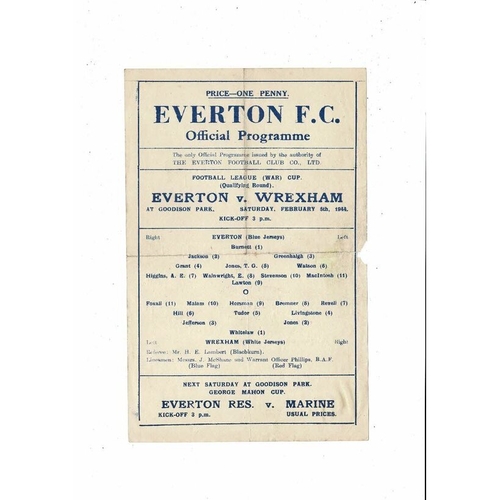 Wrexham Away Football Programmes
