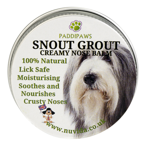 100% Natural Nose and Paw Balm - Snout Grout - Safe Natural Ingredients