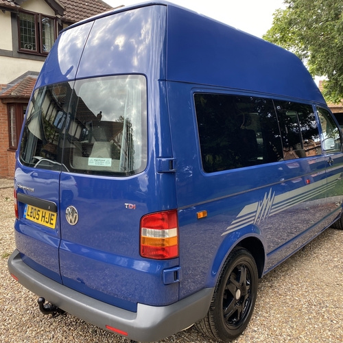 2005 VW Transporter T5 2.5 TDi 130 LWB AUTOMATIC High Top Camper Van 2 Berth