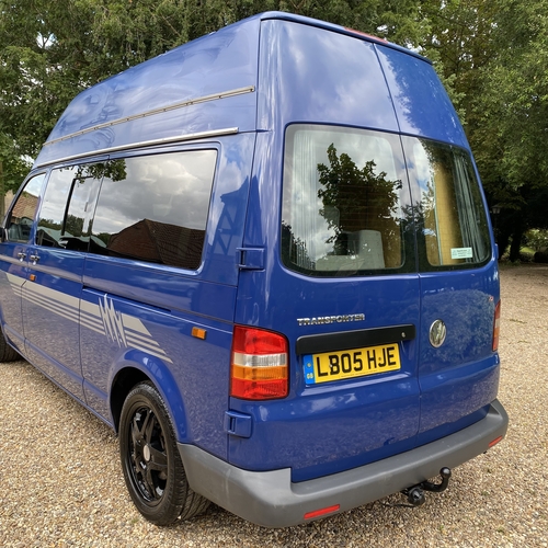 2005 VW Transporter T5 2.5 TDi 130 LWB AUTOMATIC High Top Camper Van 2 Berth