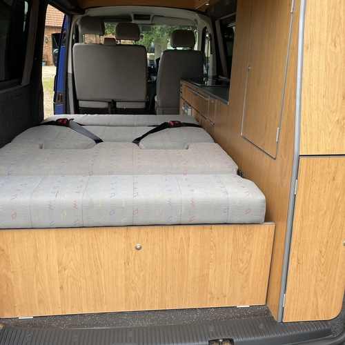 2005 VW Transporter T5 2.5 TDi 130 LWB AUTOMATIC High Top Camper Van 2 Berth
