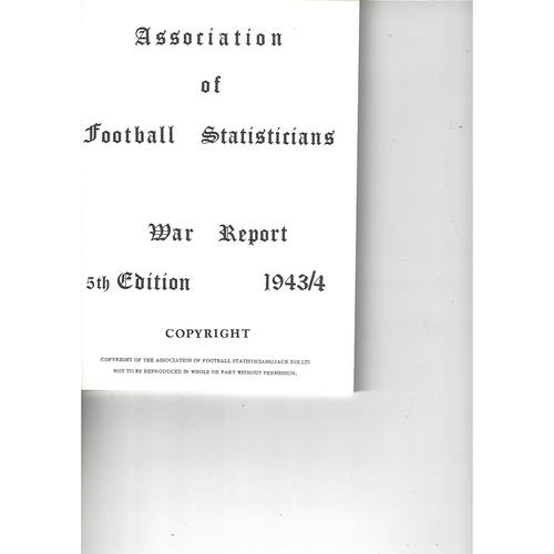 Football Statisticians Annuals