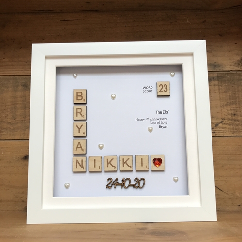 Word Score Scrabble frame