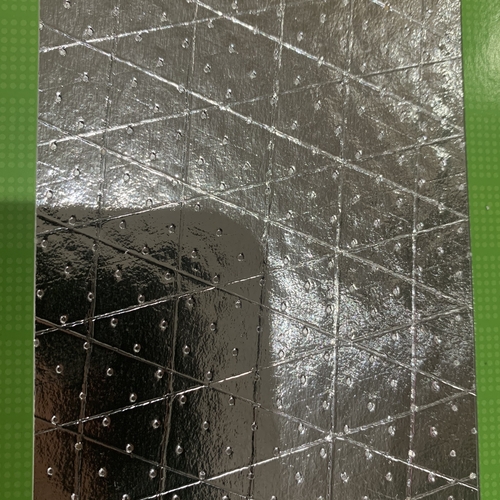 Perforated Double Sided Re-inforced Foil Scrim