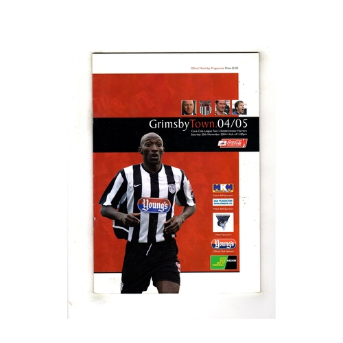 Grimsby Town Home Football Programmes