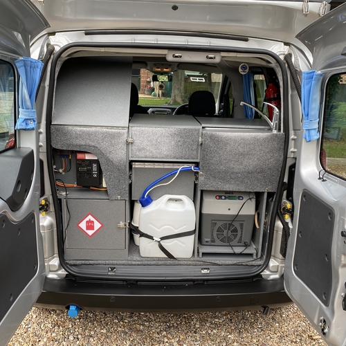 Wheelhome Skamper 2 Berth Micro Camper Van 2009 (59)reg Fiat Fiorino INGENIOUS DESIGN