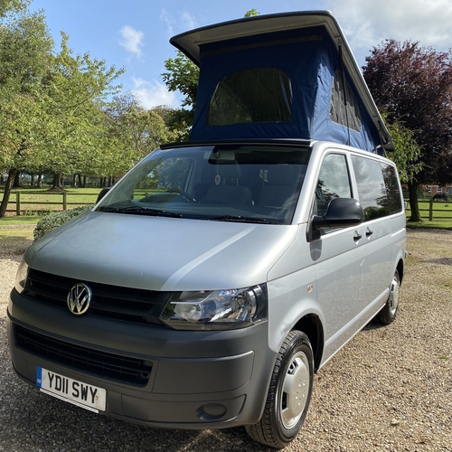 2011 VW Transporter T5 102 TDi SWB DENBY Camper Van 4 Berth - 6 Belted Seats