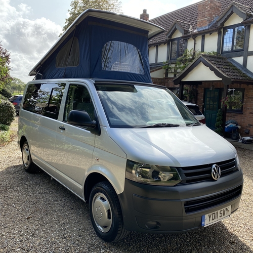 2011 VW Transporter T5 102 TDi SWB DENBY Camper Van 4 Berth - 6 Belted Seats