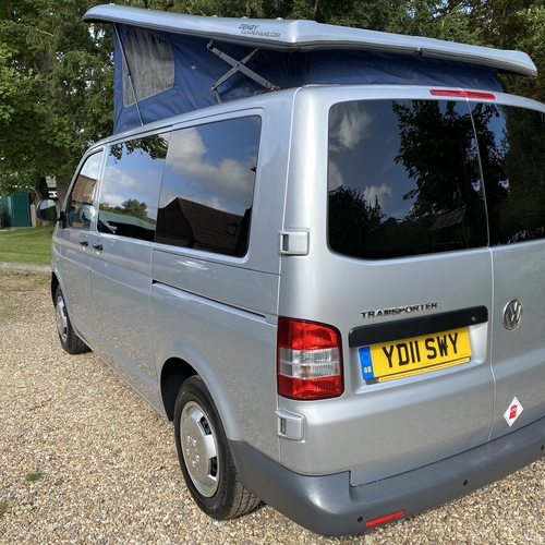 2011 VW Transporter T5 102 TDi SWB DENBY Camper Van 4 Berth - 6 Belted Seats