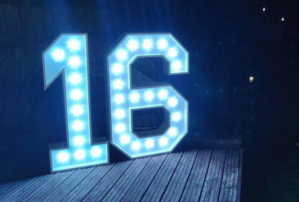 Light Up 16 Numbers
