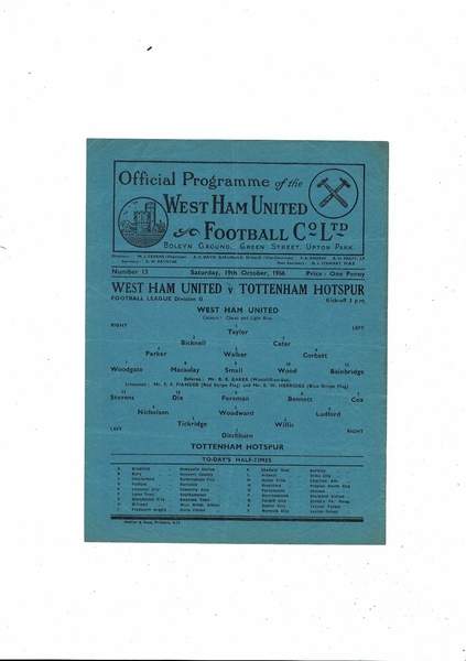 Today's Football Programme updates
