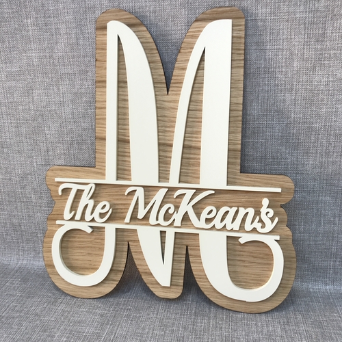 Family Name Monogram