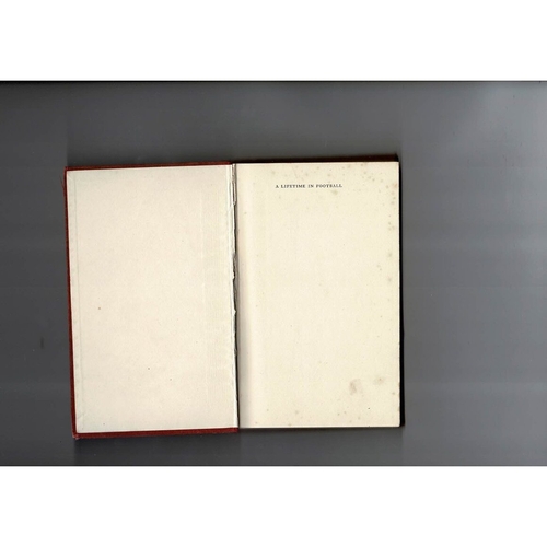 A lifetime in Football by Charles Buchan Hardback Edition Football Book 1956