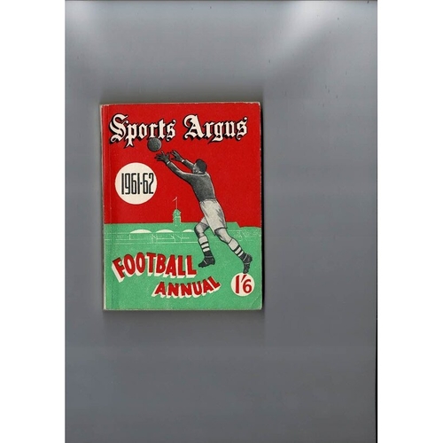 1961/62 Sports Argus Football Annual