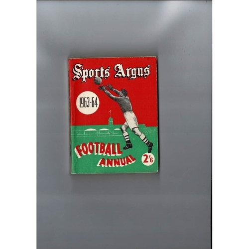 1963/64 Sports Argus Football Annual