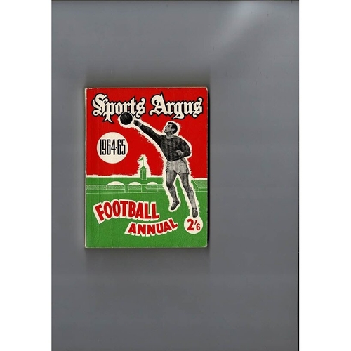 1964/65 Sports Argus Football Annual