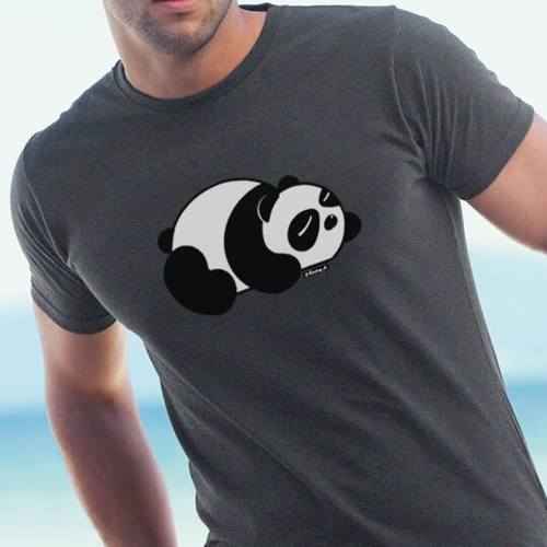 'Sleepy Panda' Adults Tee