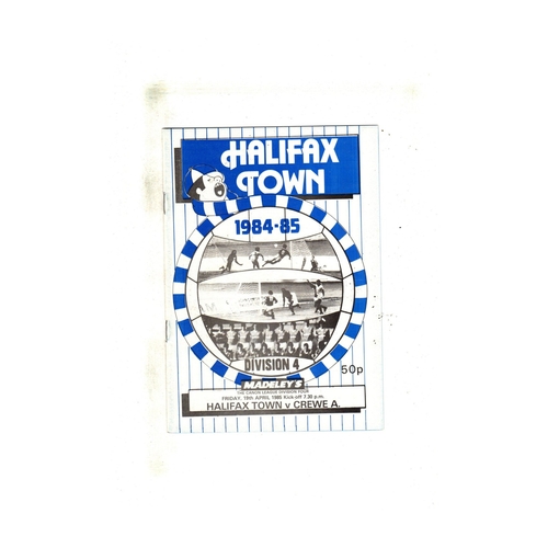 Crewe Alexandra Away Football Programmes