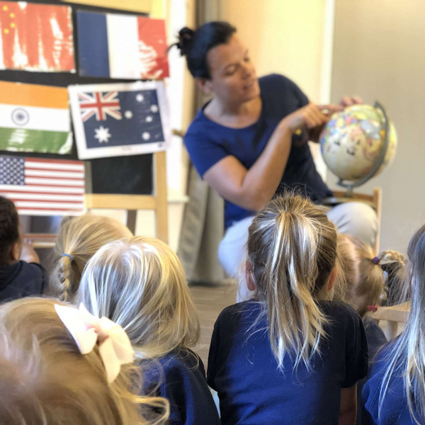 Learning about the world in preschool in Sayers Common