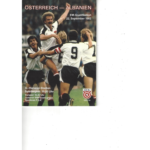 Other International Football Programmes