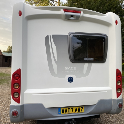 Ace Airstream 630 EW Low Profile 2 Berth Motorhome 41759 Miles 2007 Fiat Ducato 2.3 MJet