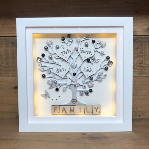 “Contemporary” Family Tree Frame