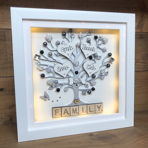 “Contemporary” Family Tree Frame