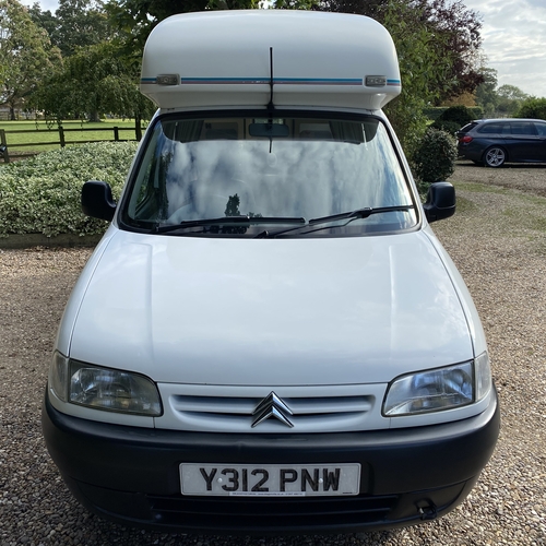 2001 Romahome Duo Plus 4 Seater Citroen Berlingo 1.9D Motorhome Camper Van 87474 Miles