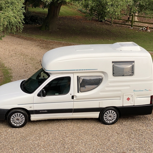 2001 Romahome Duo Plus 4 Seater Citroen Berlingo 1.9D Motorhome Camper Van 87474 Miles
