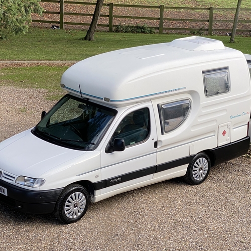 2001 Romahome Duo Plus 4 Seater Citroen Berlingo 1.9D Motorhome Camper Van 87474 Miles