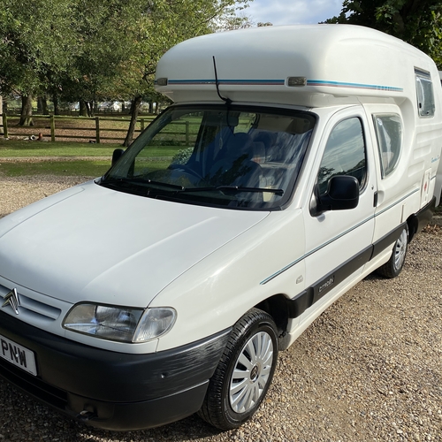 2001 Romahome Duo Plus 4 Seater Citroen Berlingo 1.9D Motorhome Camper Van 87474 Miles