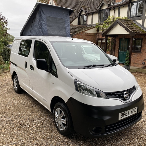 2015 Nissan NV200 ACENTA 1.5 DCi 2 Berth Camper Van 30038 Miles Pro Conversion