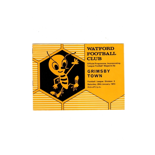 Grimsby Town Away Football Programmes
