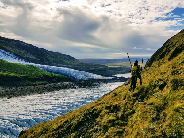 A different way to enjoy the mountains - Sheep Herding with the locals in Öræfa.
